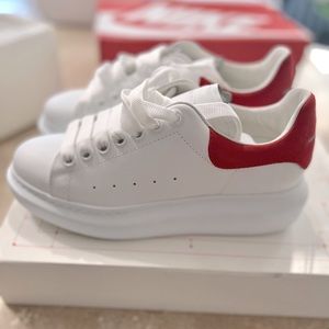 Alexander McQueen Larry Sneaker white/red size 38